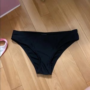Black bikini bottoms
